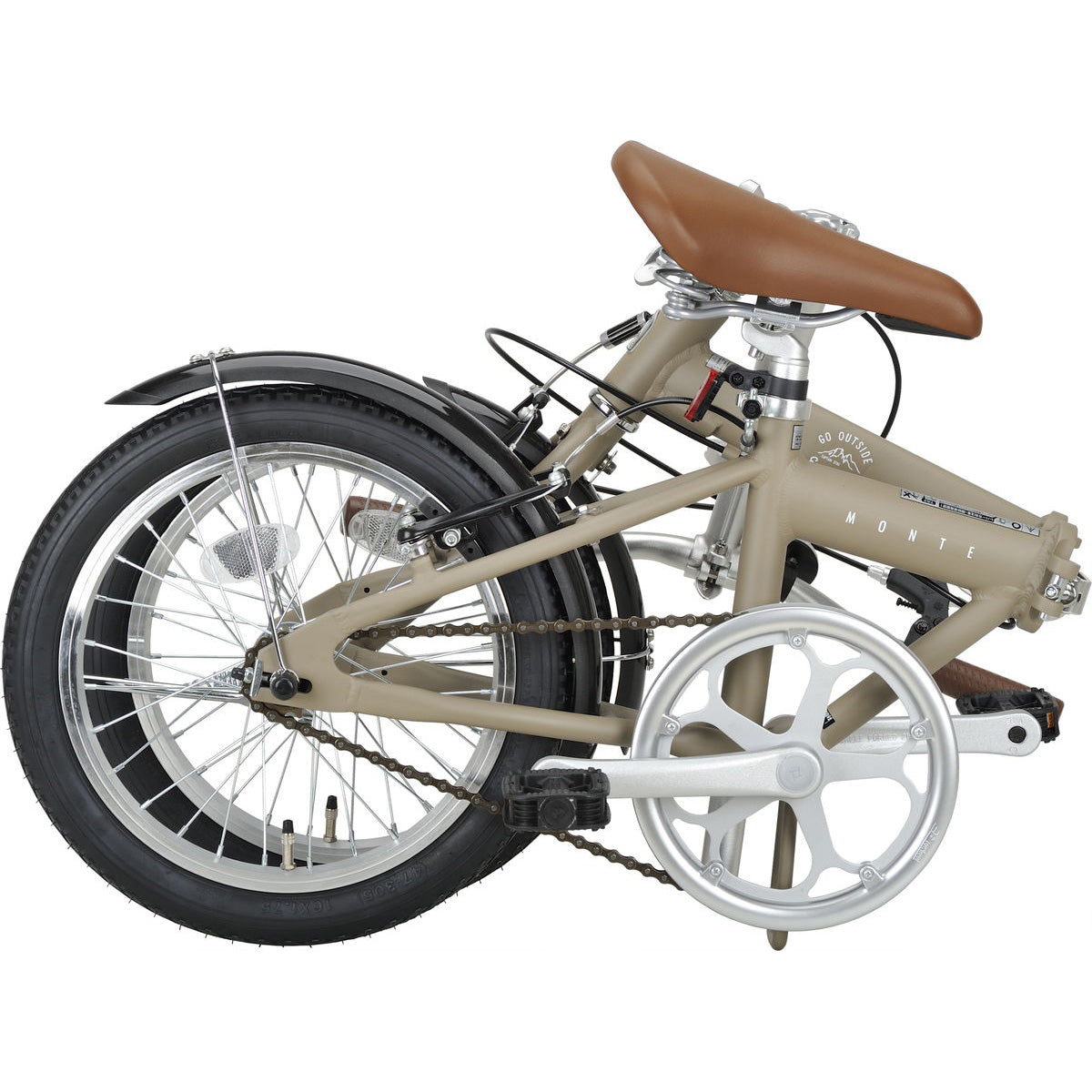 Captain Stag YG-1211 Folding Bike
