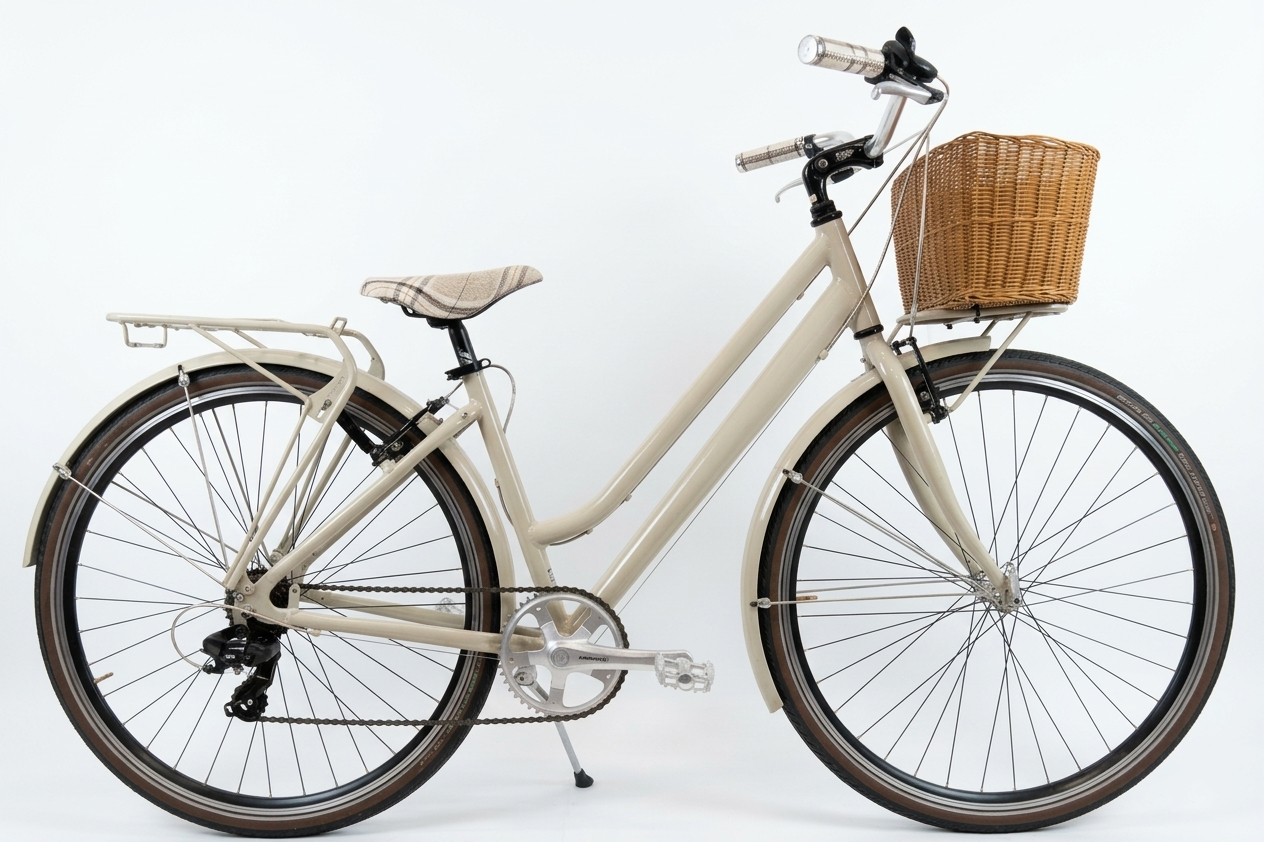 Italian Dressed Up Ladies Commuting Bike