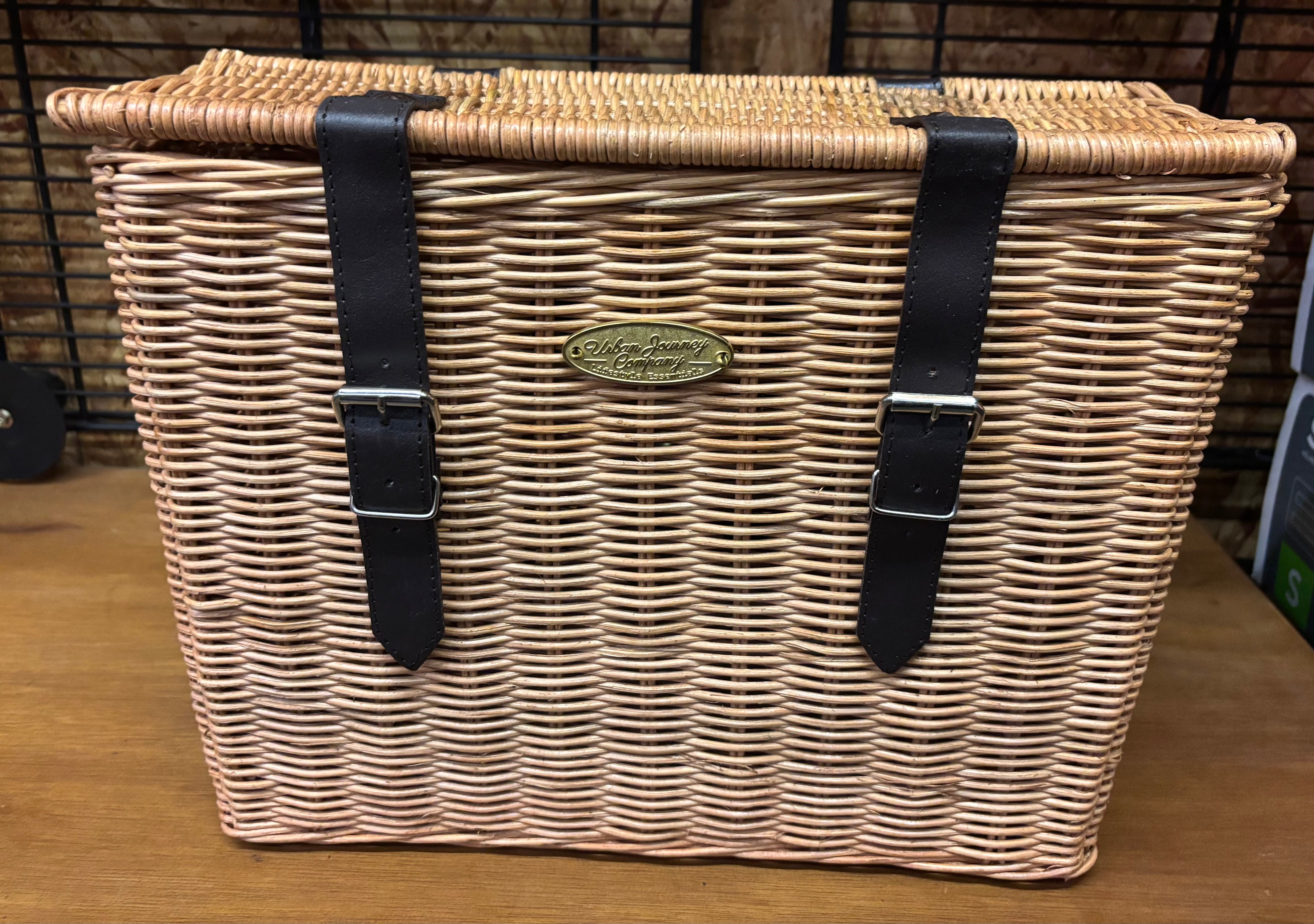 Urban Journey Company Rattan Pannier