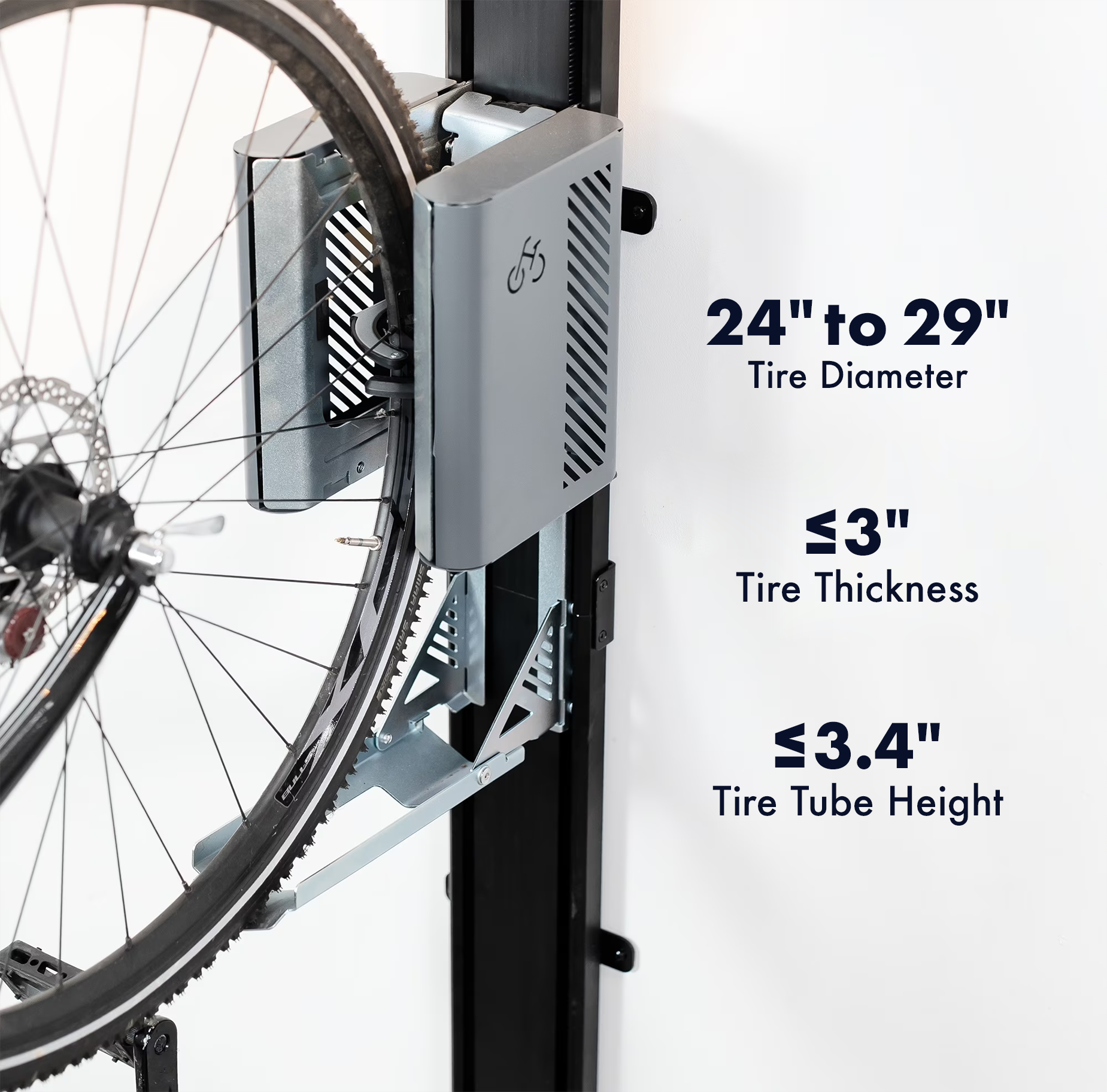 Wall-Mounted Bike Rack