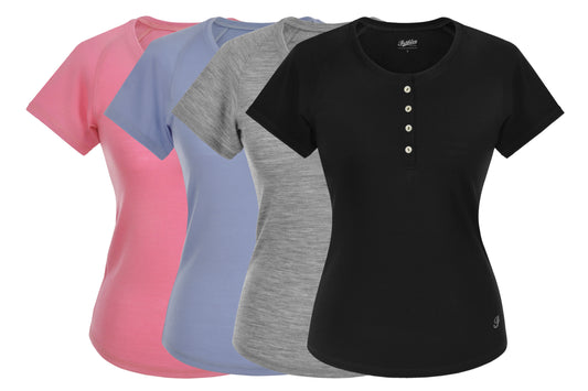 Pashley Ladies' Merino Henley